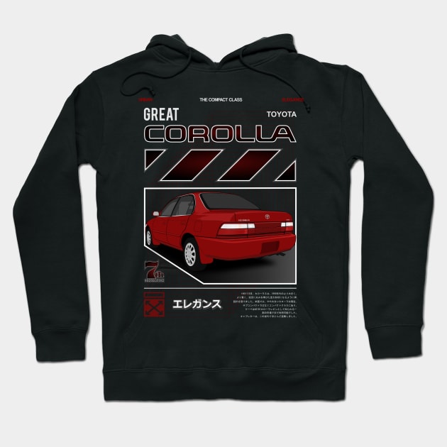 great corolla Hoodie by simamba21